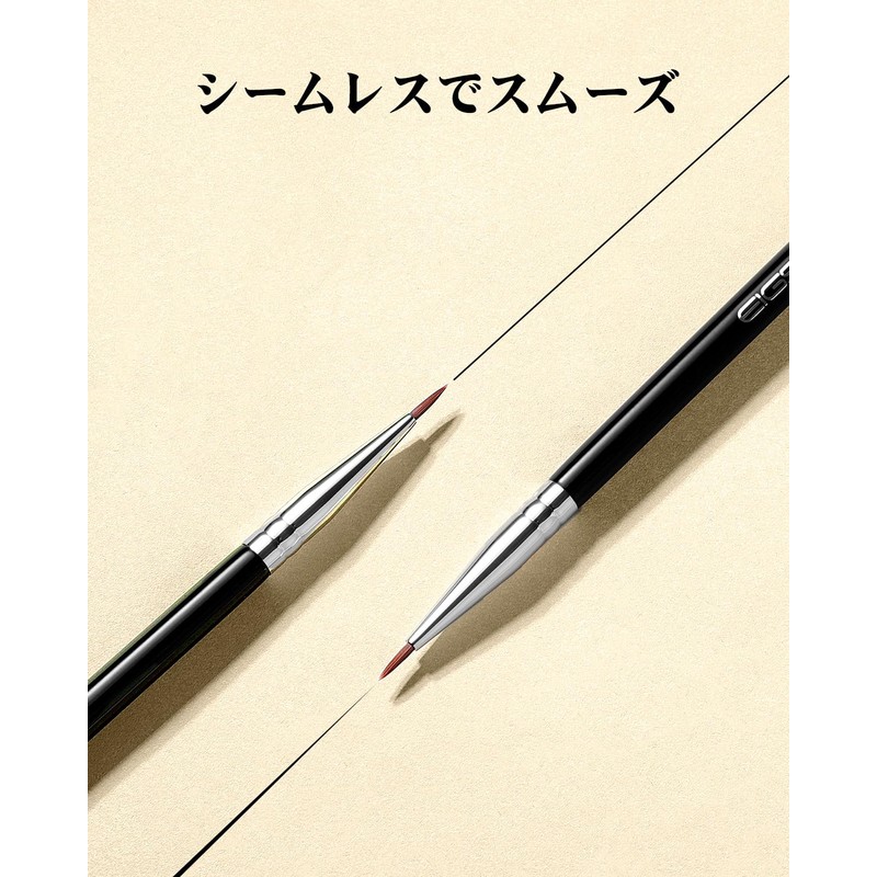 EIGSHOW Eyeliner Brush Fine Tapered Tip Precise Application Makeup Brush