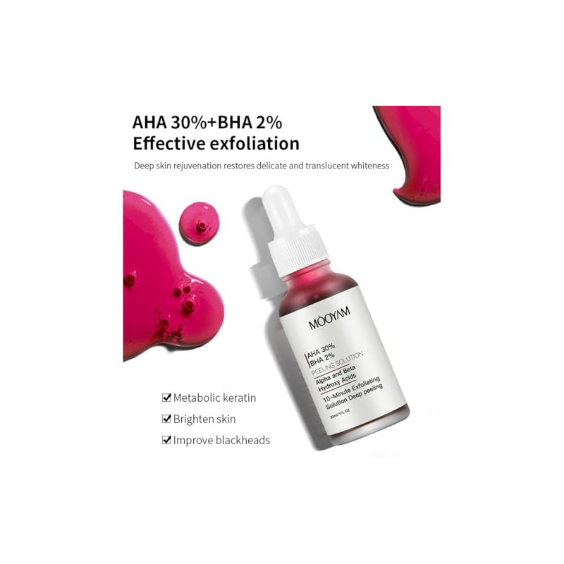 TFixol Solución Exfoliante con 30 ml de AHA 30 BHA