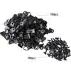 100 Pack Steel Picture Hangers with 100pcs 8mm Screws, Small