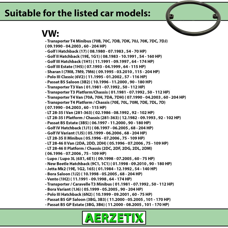AERZETIX - C66346 - Oil Cooler Gasket - Compatible with