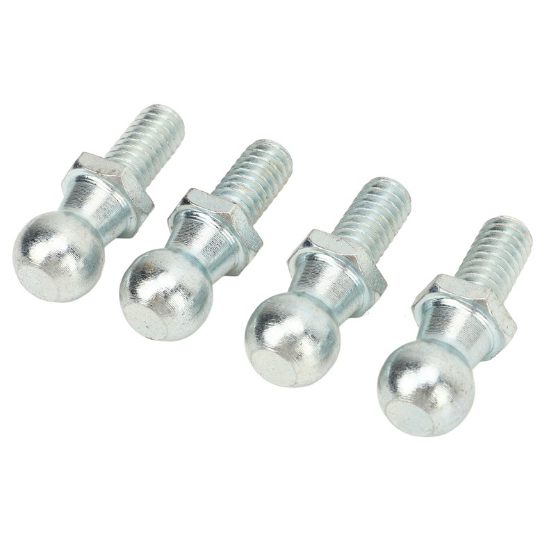 4PCS 13mm Ball Studs with Hardware 5/16in 18 Thread Long