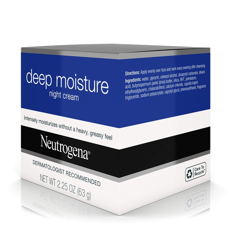 Neutrogena Deep Moisture Night, 2.25 Ounce
