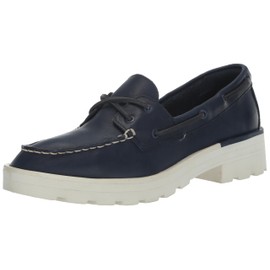 Sperry Women's Chunky Boat Shoe, Navy, 8.5