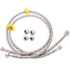 Faucet Hose Connector, 39 Inch Length Faucet Water Supply Lines