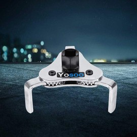 3 Jaw Oil Filter Wrench, Motor 65-110 mm, Double Driver, Remove the Adjustable Tool of the Wrench