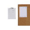 Wedo 057854 Clipboard A4 Writing Board with Rounded Corners Strong