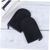 2 piezas Guantes Aplicadores para Autobronceado Mitones Negros para Aplicación
