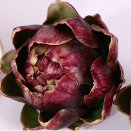 Skyseen 3PCS Artichoke Artificial Flower Fake Vegetables, 4.33.9Inch