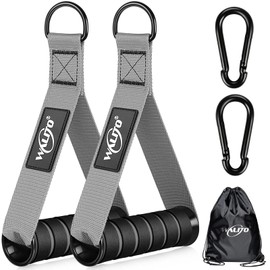 WALITO Exercise Handles, Replacement Cable Machine Attachments for Home Gym Equipment, Pulley System, Pilates, Resistance Bands, Strength Trainer, Heavy Duty Working Out Handles Accessories