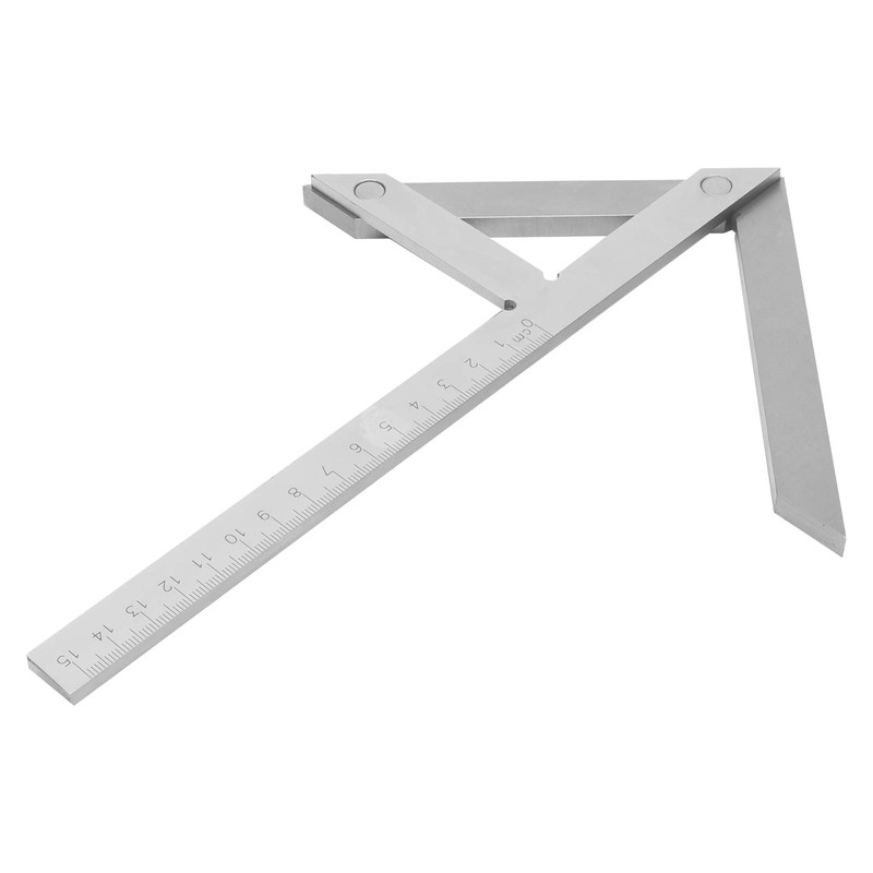 Centring Protractor Stainless Steel Centering Angle Finder Woodworking Centre Measuring