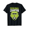 Pickleball Champion Funny Pickleball T-Shirt, black