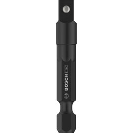 Bosch 1 x Pro Socket Adapter with Ball Connection (144 x 66 mm, Professional Accessories Screwdriver, Screwdriver)