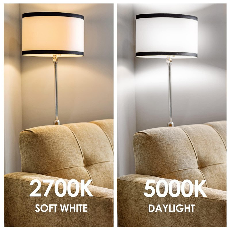 150 Watt LED Light Bulb, Super Bright A21 Daylight 5000K,