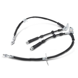 Frankberg 2 x Brake Hose Front Left Right Compatible with Discovery IV L319 3.0L 5.0L 2009-2017 Discovery IV LA 2.7L 3.0L 2009-2016 Discovery IV Van L319 3.0L 2011-2017 Replace# LR052214