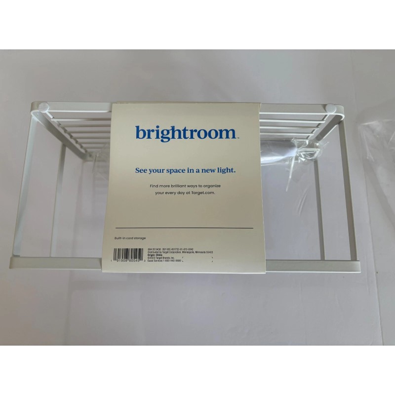 Brightroom Hair Care Organizer White Target Vanity Storage Rack Open