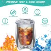 50-Pack Insulated Stainless Steel Wine Tumblers Sublimation Blanks with Spill-Proof