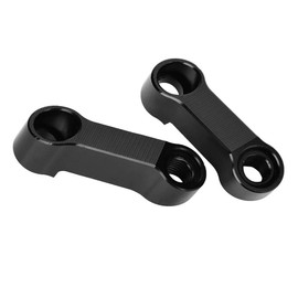 Unifizz 10mm 8mm Motorcycle Rearview Mirror Mount Riser Extender Adapter Extension Kit - Improve Rearview Visibility and Safety