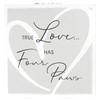 Malden International Designs 3.5x5 Forever In Our Hearts Memorial Pet