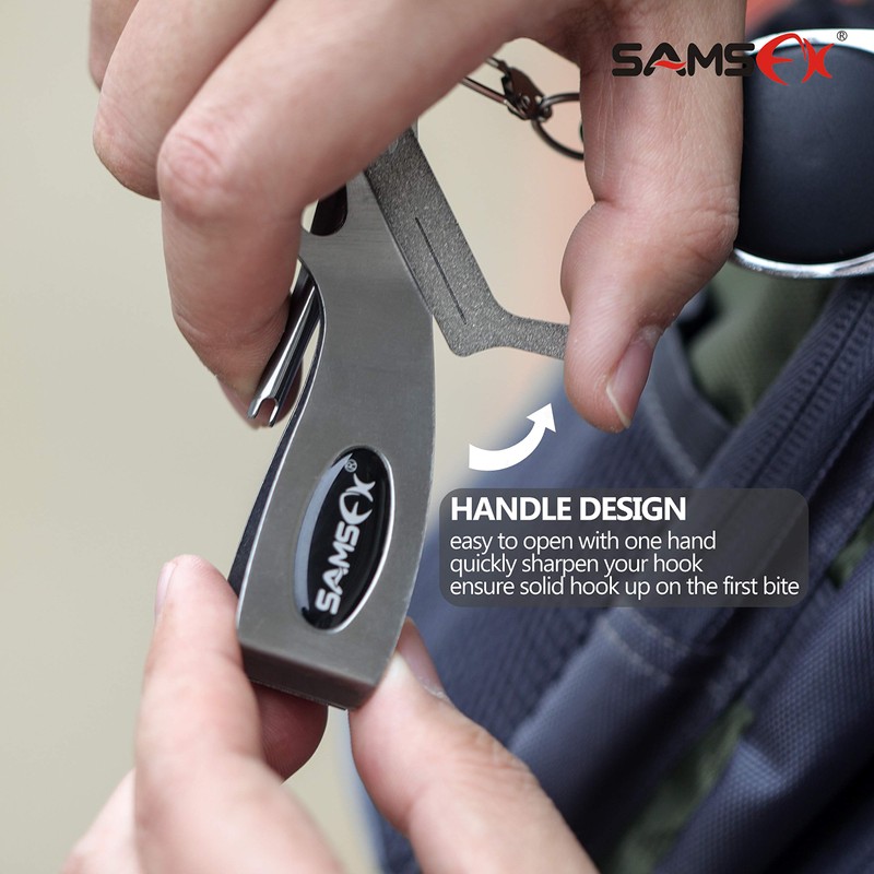 SAMSFX Fishing Quick Knot Tying Tool 6 in 1 Fly