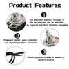Pack of 4 Toggle Switches 12 V Micro Switch 2-Pin