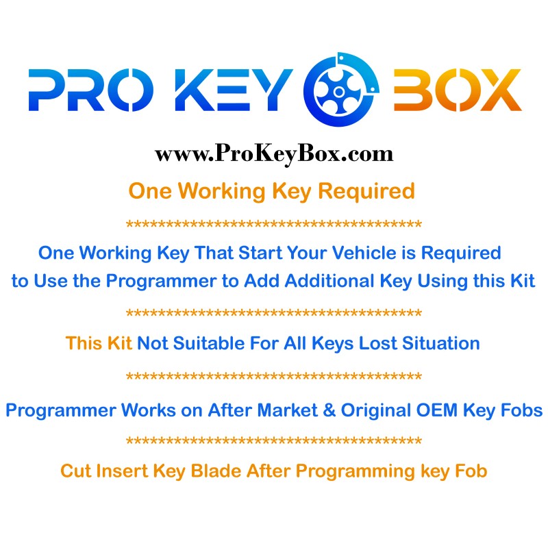 ProKeyBox New Remote Programmer for Select Honda vehicles (Remote not