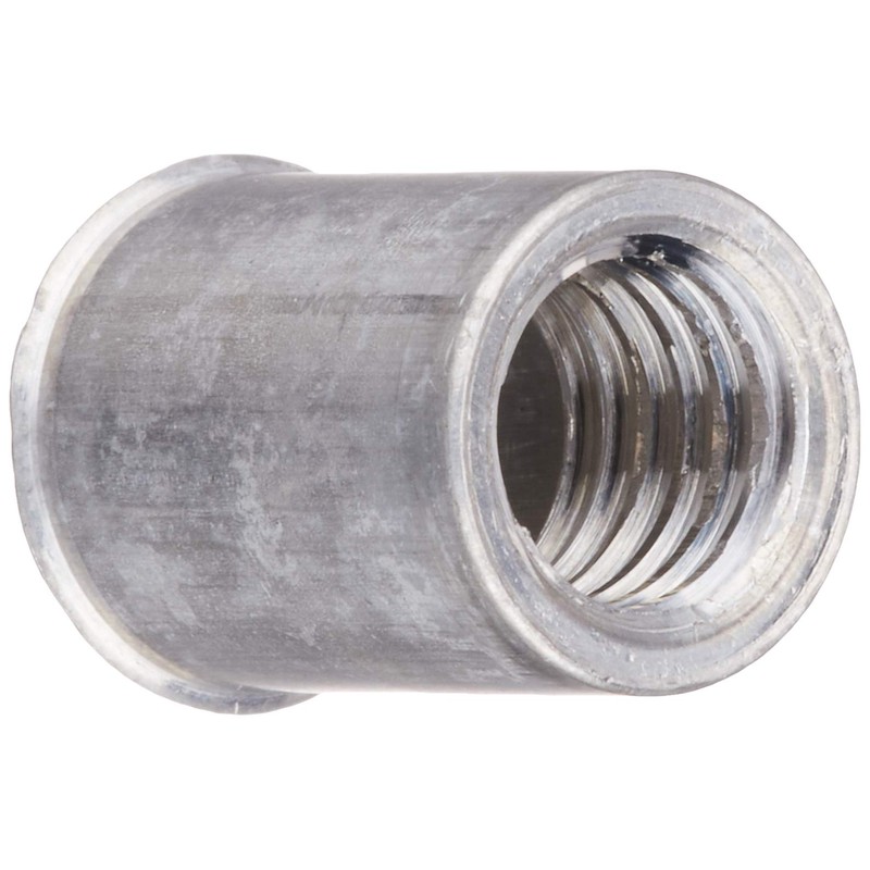 TRUSCO(トラスコ) クリンプナット薄頭アルミ 板厚4.0 M10×1.5 12個入 T-BNF-10M40A