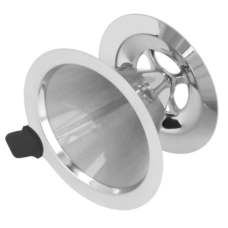 Stainless Steel Coffee Dripper Drip Cone Coffee Filter Reusable Coffee