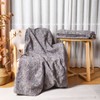 24 Pieces Moving Blankets Bulk 39 x 71 Inch Soft