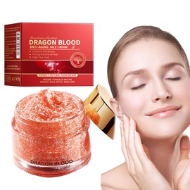 Dragons Blood Facial Cream, Women Dragon Blood Cream, Dragon Blood Anti Aging Face Cream, Retinol Placenta Dragon Blood Cream, For Anti Wrinkle, Nourishing & Hydrating, For All Skin Types 50g
