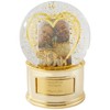 Things Remembered Engraved 50th Anniversary Musical Snow Globe (Free Customization)