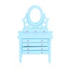 1:12 Scale Dollhouse Toilet Table High Simulation Wooden Miniature Dressing