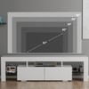 YESHOMY Modern LED TV Stand for Televisions up to 70