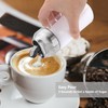 Aelga 12 OZ Glass Sugar Dispenser with Pour Spout, 2