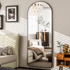 HARRITPURE Arched Full Length Mirror - 64" x 21" Large