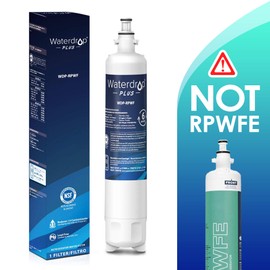 Waterdrop RPWF Compatible with GE RPWF, RWF1063, RWF3600A, WSG-4, DWF-36, R-3600, MPF15350, OPFG3-RF300, BCF77, WF277, Refrigerator Water Filter (1 PACK)