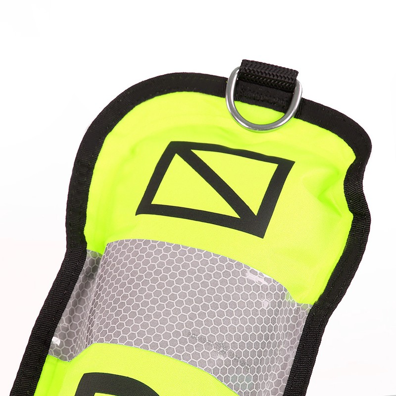 High Visible Inflatable Scuba Diving SMB Surface Signal Marker Buoy(Fluorescence