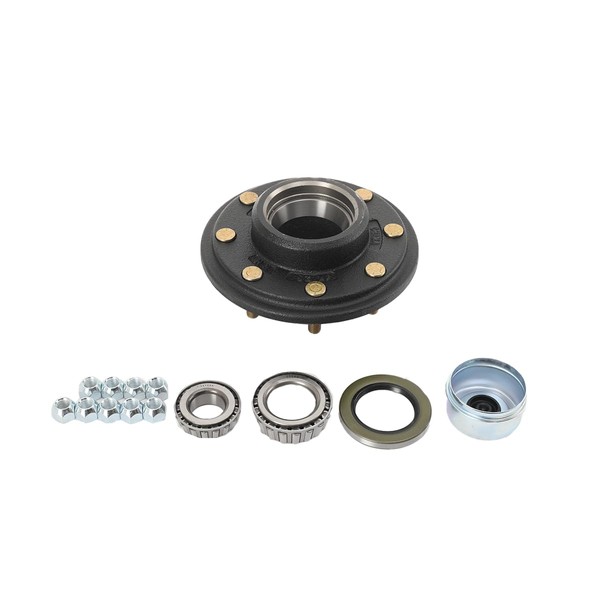 Trailer Idler Hub Kit 8 Lug 6.5 Bolt Pattern for