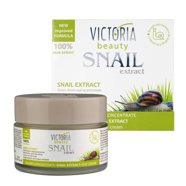Snail Extract Anti-Ageing Face-Cream Concentrate for Day & Night - 50ml by Victoria Beauty