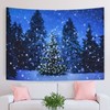 Christmas Tapestry Exquisite Christmas Tree Pattern Wall Hanging Blanket for