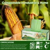 10-13 Gallon Compostable Trash Bags with Drawstring, Heavy Duty Extra