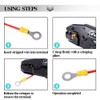 HUAZIZ 290 Pieces Ring Cable Lugs Set, Crimp Connector Set,