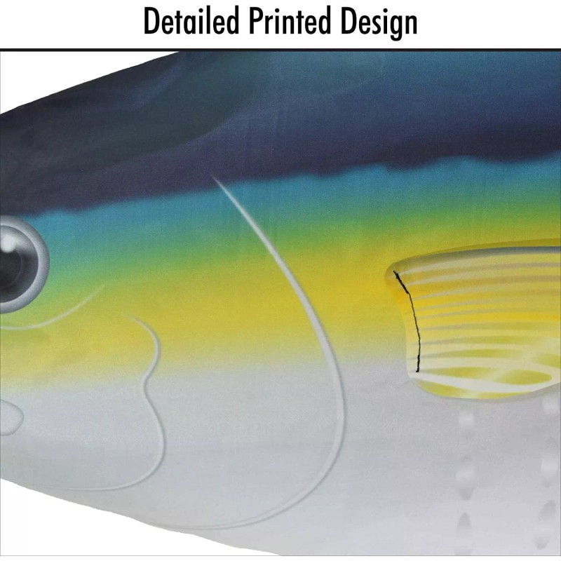 In the Breeze WINDSOCK--48" Yellowfin Tuna Windsock, Diva, Spinner by