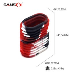 SAMSFX Fishing Reel Handle Grips Knob Covers Multicolor Optional (3 Different Camo Combo)