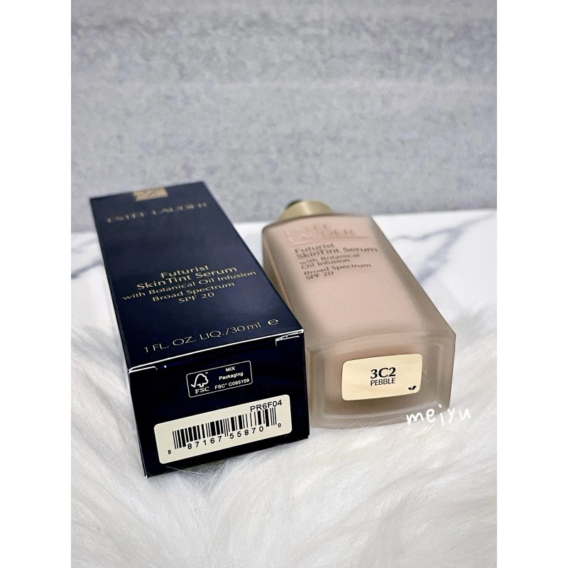 Estee Lauder 3C2 PEBBLE, Estee Lauder Futurist SkinTint Serum Foundation