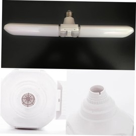 Operitacx 30 W Foldable LED Lamp with Wings Cool White Adjustable Light Angle Energy Efficient Ceiling Light for Garages and Dining Rooms