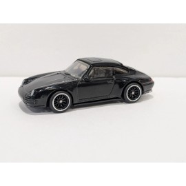 Unbranded 1:64 Scale 11mm Black Mesh BBS w Silver Lip Real Rider style wheels and tires