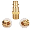 Compressed air coupling 1/4 inch, 1/2 inch, 3/8 inch, DN6,