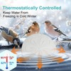 Poffattr 110W Bird Bath Heater for Outdoors in Winter, Submergible