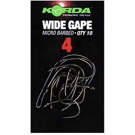 Korda Wide Gape Barbed - Size 4