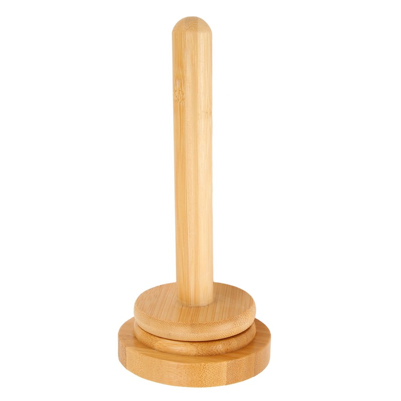 Wooden Yarn Holder Smoothing Sturdy Stable Base Easy Operation Detachable